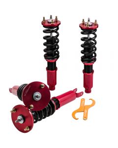 Racing Coilovers compatible for Honda Accord CL 97-99 compatible for Acura 97-99 CB CD 24 Ways Damper Shocks