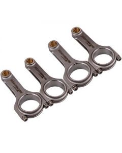 4x Forged H-Beam Connecting Rods+ARP2000 Bolts compatible for Cadillac ATS LTG 2.0T 152.5mm