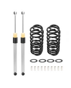 Compatible for Hummer H2 2003-2009 2 PCS Rear Air to Coil Spring Conversion Kit with Shocks 