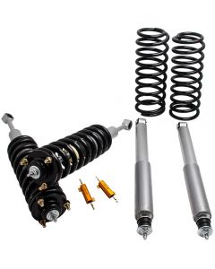 Compatible for Lexus GX470 2003-09 4 Wheel Air Suspension to Coil Springs Struts Shocks Kit