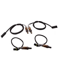 4 PCS O2 Oxygen Sensor compatible for BMW X3 X5 Z3 Z4 2001-2006 Upstream  Downstream