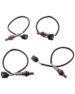 Compatible for Chrysler Dodge Ram Jeep 4 Wire 4 Pcs O2 Oxygen Sensors Upstream Downstream