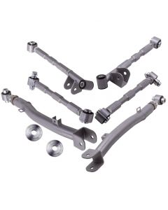 Compatible for Subaru Impreza 2002 - 2007 6 Pieces Rear Lateral Link + Trailing Arm