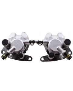 Front Pair Brake Caliper Set compatible for Honda TRX 400EX TRX 300EX TRX 250EX Left Right