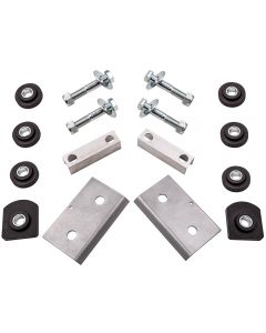 Hood Hinge Pivot Bushing and Mounting Bolt Set Complete kit compatible for Peterbilt 379