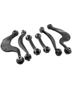 6pcs Rear Upper Control Arm Kit LHRH compatible for GMC Acadia compatible for Buick Enclave 07-15 3.6L