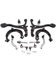 12 Pcs Front Upper Lower Control Arm and Sway Bar Link compatible for Honda Accord 2008-2012