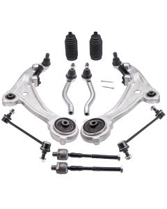 Front Lower Control Arms and Sway Bar End Link compatible for Nissan Altima 3.5L 2007-2012