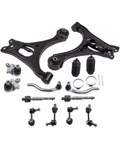 14 Pcs Suspension Kit Front Lower Control Arm compatible for Honda Civic 2006-2011 K620382