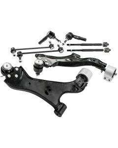 8pcs Suspension Kit Lower Control Arms w/Ball Joints compatible for Chevrolet Equinox 10-17