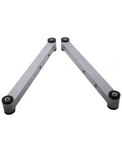 Pair Rear Lower Control Arms with Bushings compatible for GM Impala B-Body 1971-1976