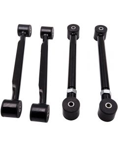 4 Pcs Rear Trailing Control Arms Upper + Lower Kit compatible for Buick Rainier 2004-2007