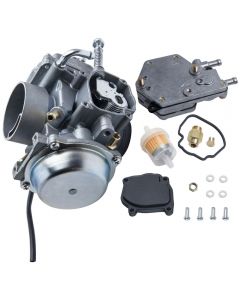 Carburetor and Fuel Pump Kit compatible for Polaris Sportsman 500 400 450 325 335 700 600