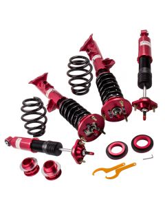 Maxpeedingrods 24 Ways Damper Height Adjustable Coilovers compatible for BMW E36 1991-1998