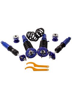 Maxpeedingrods Shock Absorbers Height Adjustble Coilovers Kit compatible for BMW E46 3 Series 1998-2006