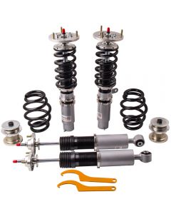 Maxpeedingrods 24 damper Adjustable Coilovers Suspension Strut compatible for BMW E46 3 Series 320i 328i 325i 330i 2001-2005