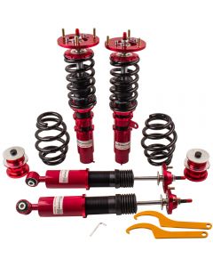 Maxpeedingrods 24 Ways Adjustable Coilovers Suspension Kit compatible for BMW E46 M3 1998-2006