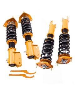 Compatible for Mitsubishi EVO 7 8 9 CT9A Shocks Coilovers Struts Suspension full Kit 