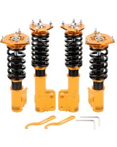 Compatible for Subaru Impreza GC8 24 Ways Adj. Damper 93-01 Tuning Coilovers Suspension Kit 