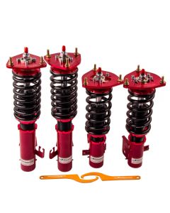 Compatible for Subaru ImprezaGC8 Adjustable Height Force Shock Absorbers Strut Coilovers