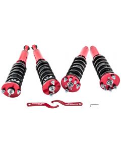 Coilovers Kits compatible for Honda Accord 03-07 Spring Coil Over Strut 24-Ways Adj Damper