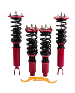 Compatible for Honda Accord 90-97 compatible for Acura 97-99 CB CD Adj Height Shocks Racing Coilovers