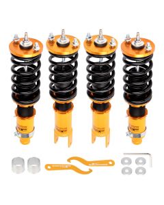 Maxpeedingrods Twin-Tube Damper Adjustable Coilover Suspension Kits compatible for Honda Civic 1989-2000