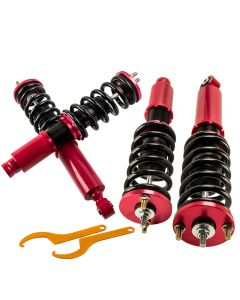 Compatible for Honda CR-V 1996 - 2001 Adjustable Height Coil Springs Coilovers Lowering Kits