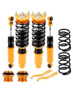 Compatible for Mazda 6 2003-2007 Adj Height Shock Absorber Coilovers Suspension Kit 