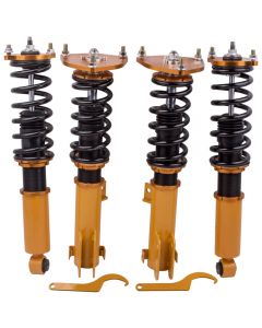 Adj. Height Shock Absorber Coilover Lowering Kit compatible for Mitsubishi Galant 99-03