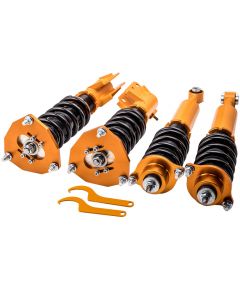 Coilover Lowering Kit compatible for Mitsubishi Galant 99-03 Adj. Height Coil Springs Strut