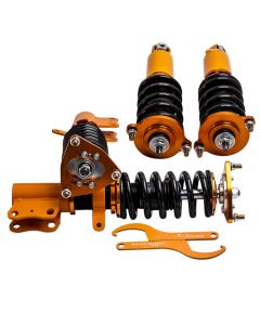 Coilover Lowering Kit compatible for Mitsubishi Lancer ES Sedan 4-Door 2008-2016 2.0L Adj Height (Set of 4)