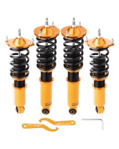 Compatible for Mazda Miata MX5 MX-5 NA NB 1989-2005 Adj. Damper Golden Coilovers Struts suspension kit