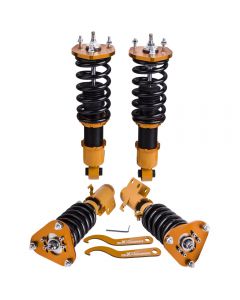 Coilover Kits compatible for Toyota Celica 2000-2006 Adj Damper Shock Struts with Top Hats