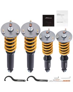 Maxpeedingrods Coilovers 24 Way Fully Adjustable compatible for Lexus LS400 90-94 XF10