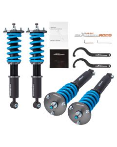 MaXpeedingrods Adjustable Coilovers Lowering Coils compatible for Lexus LS400 XF10 1990-94