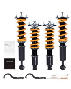 MaXpeedingrods 24-Way Damper Adjustable Coilover compatible for Mitsubishi Eclipse 95-99