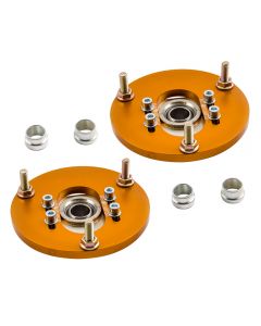 Compatible for BMW 98-05 E46 3 Series Front Coilover Top Upper Mount Camber Plate