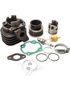Compatible for Polaris Scrambler Predator 50cc ATV Cylinder Piston Rings Gasket Top End Kit