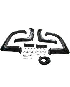 Fender Flares Set compatible for Chevrolet Colorado compatible for GMC Canyon 2004-12 Black Paintable