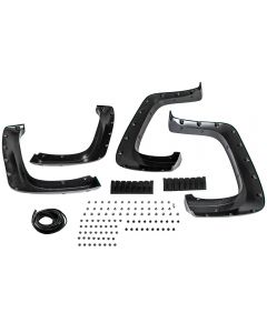 Textured Black Fender Flares compatible for GMC Canyon compatible for Chevrolet Colorado 2004-2012