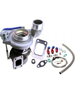 HY35 T3 Turbo Turbocharger compatible for DODGE RAM 2500/3500 + Oil Feed amp; Drain Line Kits