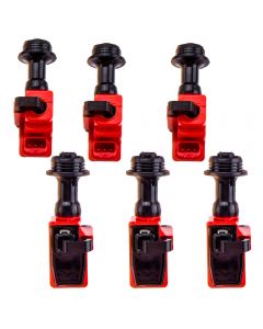 Compatible for Nissan Skyline R34 RB20 RB25 GTT STAGEA NEO x 6pcs Ignition Coil Coils Pack