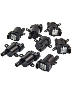 Compatible for GMC Sierra C3 C1251 Round 8pcs Ignition Coil packs compatible for Chevrolet SSR 5.3L 