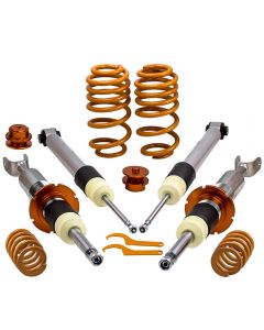 Lowering Suspension Kit Coilovers Shock Absorber compatible for Audi A4 8E B6 B7 2001-2009