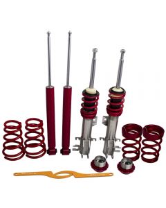 Adjustable Suspension Coilovers Strut Kit compatible for Fiat Grande Punto 199 EVO compatible for Abarth