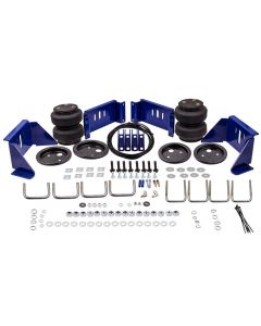 Air Helper Spring Suspension Leveling Kit compatible for Ford F-250 F-350 Super Duty 97-04