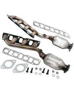 Exhaust Manifold Catalytic Convertor Right Left for Pathfinder Armada QX56 Titan