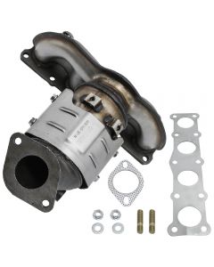 Catalytic Converter Manifolds compatible for Hyundai Santa Fe compatible for Kia Sorento L4 2.4L