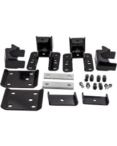 5 inch - 6 inch Kit Flip Rear Axle Lowering compatible for Chevy Silverado 1500 Pickup 07 -18 Drop